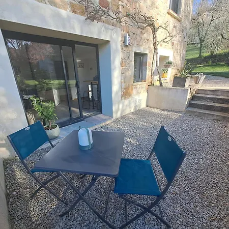 Les Glycines Apartment Salles-la-Source Exterior photo